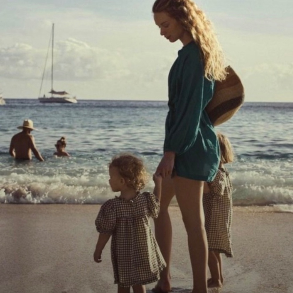 Doen Jo Dress in Dusty Teal Small - NEW